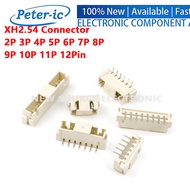 (10pcs) XH2.54 Connector  2P 3P 4P 5P 6P 7P 8P 9P 10P 11P 12Pin Horizontal Vertical SMD Terminal Con