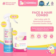 Nubiko Face & Hair - Essential Soothe 14.5gr & Hair Lotion with 7x Botanical Oil Complex
