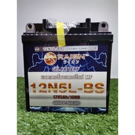 YB5L Battery Bateri Kering (Free Maintenance) RAION Made In Thailand LC135 EX5 KRISS NOUVO NOUVO S M