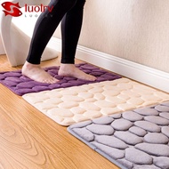 LUOLRV 40*60cm Bath Mat Floor Feet Pad Bathtub Living Room Doormat