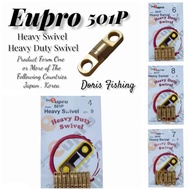 Kekili Pancing / Racik Ayam Hutan Eupro 501P Heavy Duty Swivel Size #4 #5 #6 #7 #8 (Japan / Korea Qu
