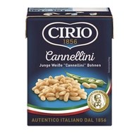 CIRIO Cannellini (ถั่วขาว) 380 gm. เมล็ดถั่วขาว100% บรรจุกล่อง นำเข้าจากประเทศอิตาลี 380 กรัม
