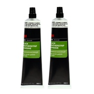 3M 08011 (2หลอด) กาวติดขอบยางทั่วไป อุดรอยรั่วต่างๆได้ดี สีดำ 5 ออนซ์ Weatherstrip Adhesive