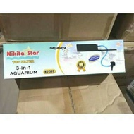 Nikita star NS 333 NS666 NS-333 top filter top 3 in 1 aquarium