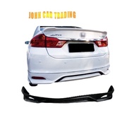 Ready Stock Honda City 2014 Pu Rear Skirt Modulo BodyKit Skirt Belakang City GM6 Rear Lip PU Materia