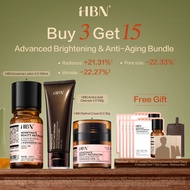 【BUY 3 GET 15】HBN-2.0 Glowing Toner 100ml + Cleanser 100g + Night Cream 30g