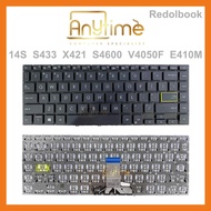 ASUS redolbook 14S S433 X421 S4600 V4050F E410M M4600I keyboard laptop keypad replacement