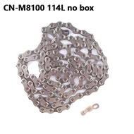 SHIMANO Deoer XT CN M8100 Chain 12 Speed Mountain Bike Chain 118L 126L Bicycle Accessories CN M8100