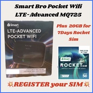 ➷ § ஐ SMART BRO LTE Advanced Pocket Wifi MQ725 and M2A Greenpacket
