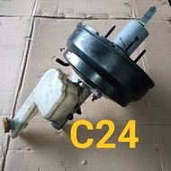 C24 NISSAN SERENA BRAKE MASTER PUMP BRAKE BOOSTER COMPLETE USED ORIGINAL AUTO PART GOOD QUALITY