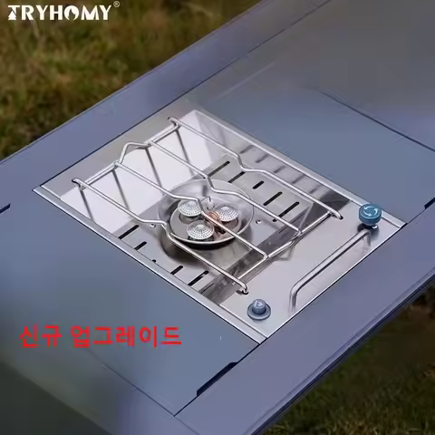 Camping Gas Stove IGT Flat Burner Igt 1 Unit Stove 8000W High Power IGT Gas Burner Gas Furance Outdo