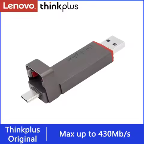Thinkplus 3.2 TypeC OTG USB Flash Drive 128GB 256GB 512GB 1TB 2TB Pendrive Pen Drive Stick Disk Key 