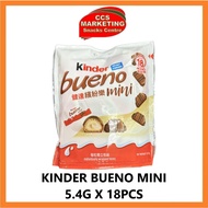 CCS Kinder Bueno Mini With Milk &amp; Hazelnuts ( 5.4g x 18pcs )