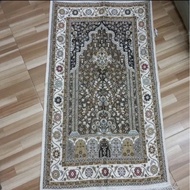 Aydin carpet prayer mat, thin embroidery, size 70x110, made in Turkey