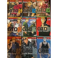GTO SHONAN 14DAYS Comic Book Volumes 1-9 (Complete) Second Hand Home Condition