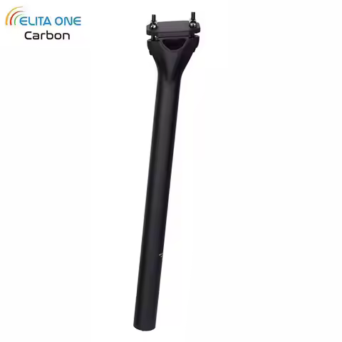 elitaone Ultralight Carbon Bicycle Seat Post 135g MTB Road Bike Compatible 25.4/27.2/30.9/31.6mm UD 