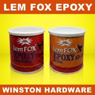 Fox Epoxy Glue 2 Components Resin AD 102 Hardener VR 503 Includes Resin + Winston Hardener