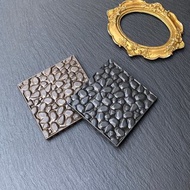 簡約造型手作水泥礦石 水晶鎮底座 水泥杯墊 美觀 保護礦石