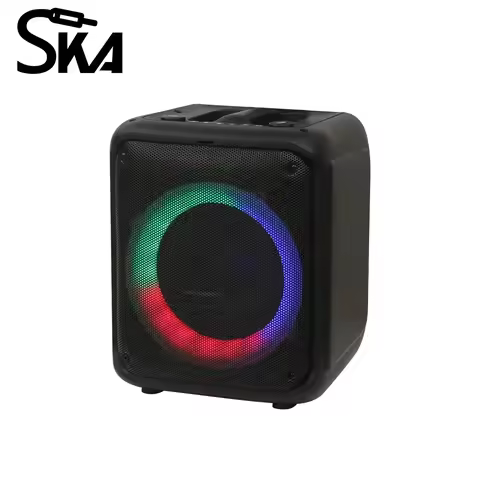 8inch 120W Blue-tooth Speaker Portable Outdoor Bass Speakers Karaoke Machine Party DJ Loudspeaker Su