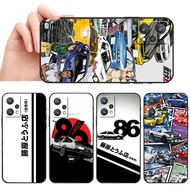 Soft black phone case for Realme V25 Q5 9 4G 9 Pro Plus 5G SX51 toyota ae86 casing Anti falling mobi