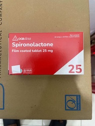 Obat Spirinolactone 25 mg 100 tablet