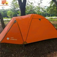 TENDA LWY COMPASS FIBER 4-5 ORANG DOUBLE LAYER TENDA COMPAS - PUSATALATPANCING