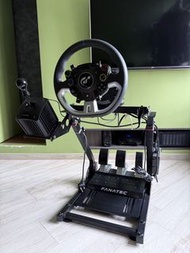 Fanatec GT DD Pro軚盤連腳踏及波棍， McLaren GT3