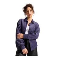 CONVERSE เสื้อ CORDUROY DOWN SHIRT PURPLE ผู้หญิง 1427074AF_H4PPXX ( 10027074-A01 )