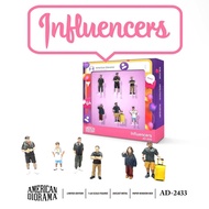 American Diorama 1:64 Figure Set: Influencers #AD-2433