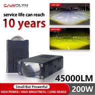 carolyn Mini Driving Lights LED Auxiliary for Motorcycle Headlight Projector Lens Bi LED Matrix Head