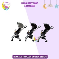 Magic Stroller Exotic LW126 Can Face 2 Directions/Children's Stroller up to 25 Kg