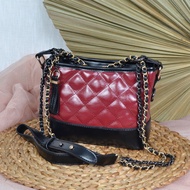 Tas Selempang Fossil Embos Tali Rantai Kombinasi Wanita  3350
