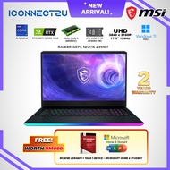 MSI RAIDER GE76 12UHS-239MY Gaming Laptop i9-12900HK|RTX3080Ti|17.3"UHD 120Hz|64GB|2TB|W11P|MOHS - 9S7-17K424-239