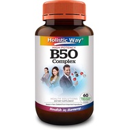 SgSeller> Holistic Way High Potency B50 Complex, 60 count - [] []