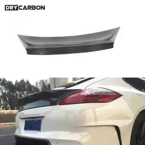 Carbon Fiber Rear Spoiler For Porsche Panamera S 970.1 Spoiler 2009 2010 2011 2012 2013 Duckbill Rea