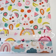 Pink Cloud Fruit Cotton - DIY Handmade Baby Bedding & Clothing