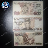Uang Kuno 5000 Rupiah Beda Generasi aUNC/UNC GRESS