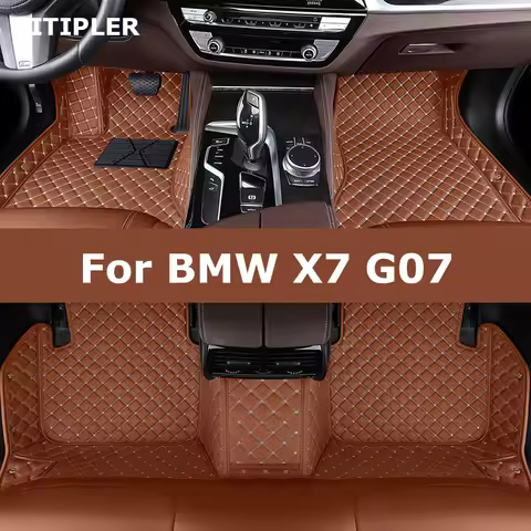 TITIPLER Custom Car Floor Mats For BMW X7 G07 Auto Carpets Foot Coche Accessories