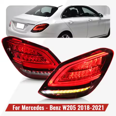 LED Tail Light For RHD Benz W205 C180 C200 C250 C300 C350e C63 C43 2018 2019 2020 2021 Turn Signal R
