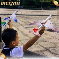 MEIGUII C919 Passenger Plane Model, USB Rechargeable PP Electric Foam Hand Thrown Plane,  34*36*7.5c