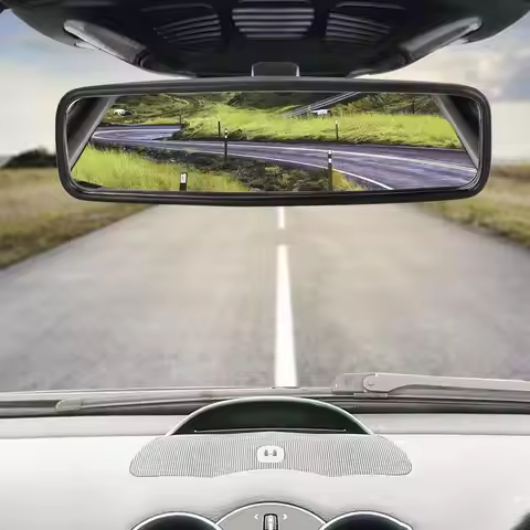 Interior Rear View Mirror for PEUGEOT Aygo C1 IQ, Windscreen Rearview Mirror Replacement for PEUGEOT