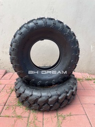 ยางเอทีวีขอบ10 ลายหนอน ยางเอทีวี23*7-10 ยางหลังatvขอบ10 22*10-10 (ราคาต่อ1เส้น)