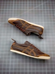 Sepatu Onitsuka Tiger Mexico 66 Japan Brown Leather