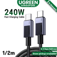 UGREEN 240W USB C Cable Fast Charging, Type C Power Delivery Cord, USB2.0 480Mbps for iPhone 16 Pro 