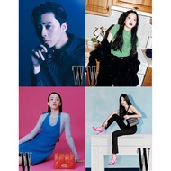 W KOREA MARCH 2022 MAGAZINE COVER: CHA EUN WOO BAE DOONA FT. PARK SEO JOON