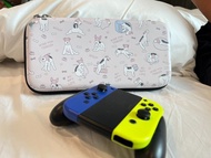 Wirefoxterrier 剛毛獵狐梗 switch收納包 日常款 卡其