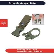 HIJAU GANTUNGAN Mineral Water Bottle Belt Hanger 3330 Army Green