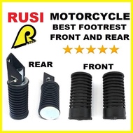 ☜ ♠ ▤ RUSI Korak 110 Motorcycle Rubber Front And Rear Footrest 1pair Motor Parts Accessories