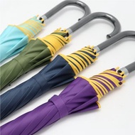 超值2入組【大顯威風自動直傘】 長傘 大傘面 戶外 防水 雨傘推薦