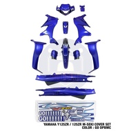 YAMAHA Y125ZR Y125 ZR 125ZR MSEKI COVER SET BODY COVER SET COVERSET STRICKER STRIPE GO DPBMC RED